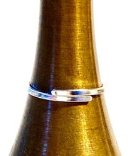 Load image into Gallery viewer, Heart Nugget adjustable Sterling Silver Ring.