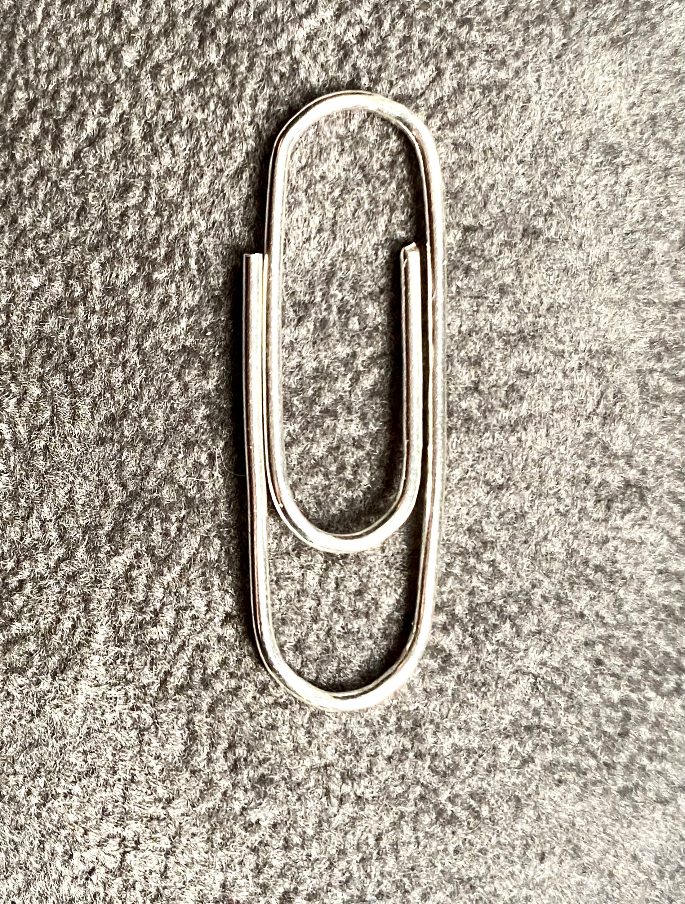 PAPERCLIP CHARM. CLASP & CHAIN EXTENDER – Enid and me Jewellery
