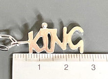 Load image into Gallery viewer, Sterling Silver &#39;King&#39; Slogan charm.
