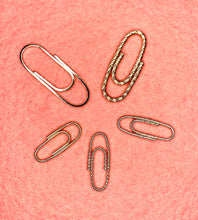 Load image into Gallery viewer, PAPERCLIP CHARM. CLASP &amp; CHAIN EXTENDER
